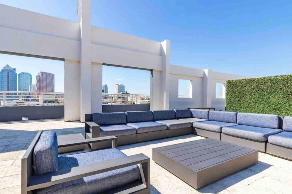 Luxury Apt 3 Mins To Dt Tampa -Pool-Gym-Balcony Esterno foto